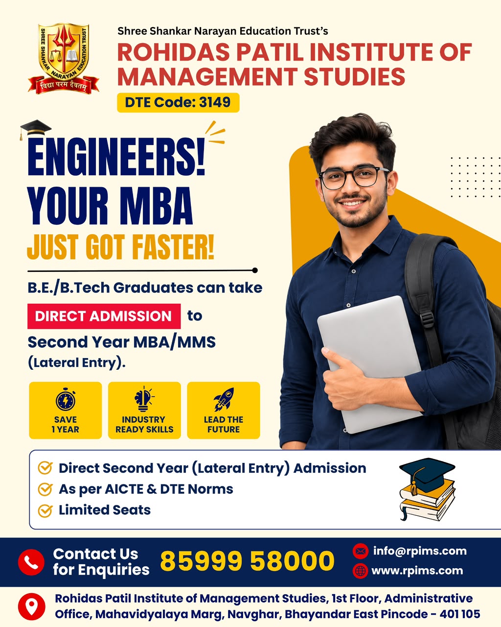 Direct Second Year (Lateral Entry) 